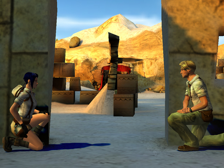 Screenshot 2 of Broken Sword 3 - the Sleeping Dragon (2003)