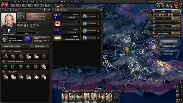 Screenshot 1 of Hearts of Iron IV: Together for Victory