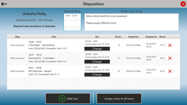 Screenshot 16 of OMSI 2 Add-on Busbetrieb-Simulator