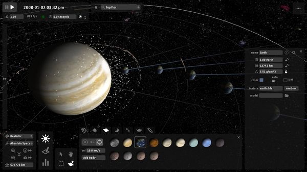 Screenshot 2 of Universe Sandbox