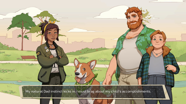 Screenshot 1 of Dream Daddy: A Dad Dating Simulator