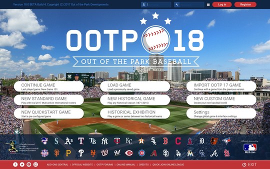 Screenshot 1 of Out of the Park Baseball 18