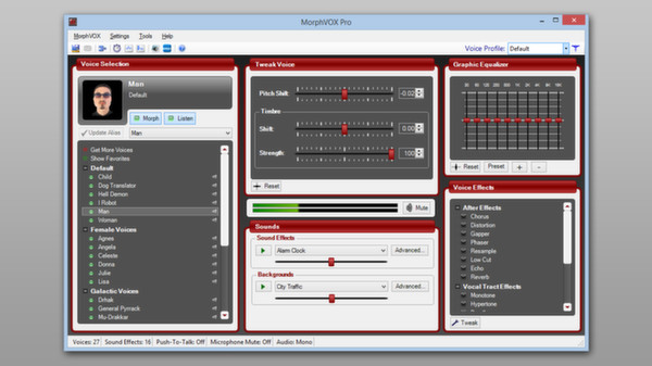 Screenshot 1 of MorphVOX Pro - Voice Changer