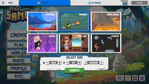 Screenshot 18 of The Sandbox Evolution - Craft a 2D Pixel Universe!