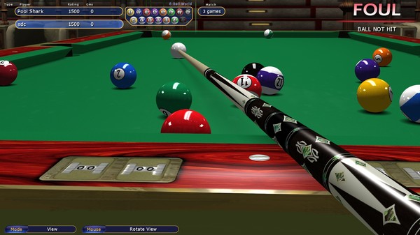 Screenshot 1 of Virtual Pool 4