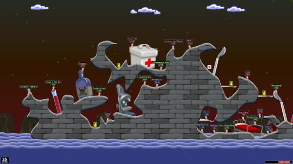 Screenshot 2 of Worms World Party Remastered