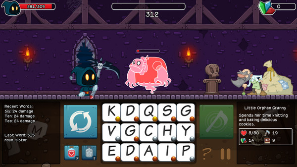 Screenshot 1 of Letter Quest: Grimm's Journey