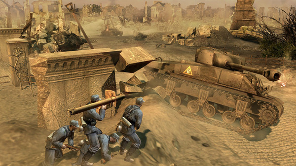 company of heroes opposing fronts screen flickering