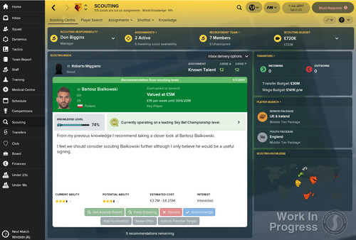 Screenshot 8 of Football Manager 2018