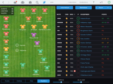 Screenshot 2 of Pro Rugby Manager 2015
