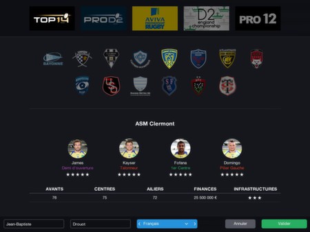 Screenshot 14 of Pro Rugby Manager 2015