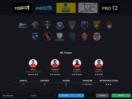 Screenshot 15 of Pro Rugby Manager 2015