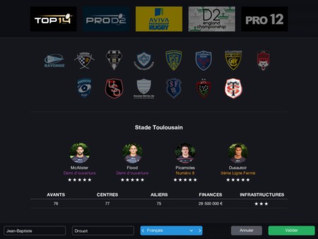 Screenshot 16 of Pro Rugby Manager 2015