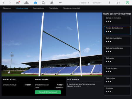Screenshot 3 of Pro Rugby Manager 2015