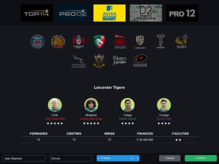 Screenshot 10 of Pro Rugby Manager 2015