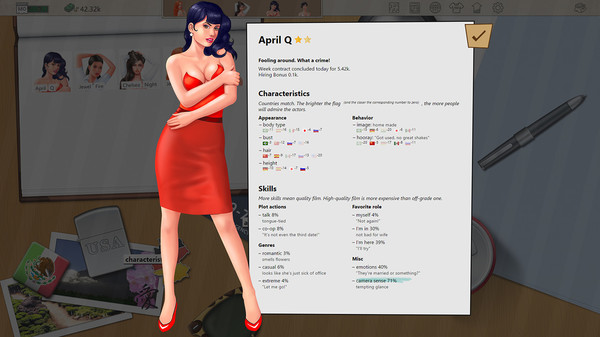 Screenshot 2 of Porno Studio Tycoon