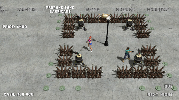 Screenshot 1 of Yet Another Zombie Defense HD