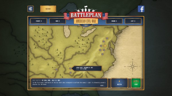 Screenshot 1 of Battleplan: American Civil War
