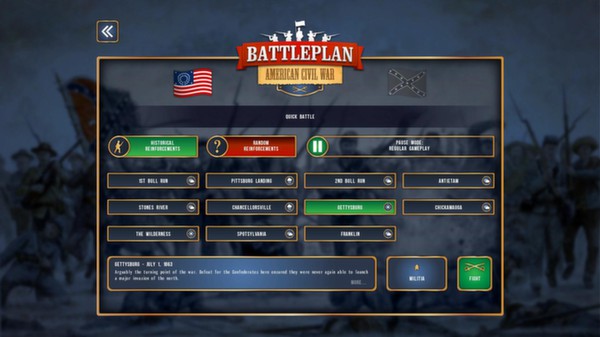 Screenshot 7 of Battleplan: American Civil War