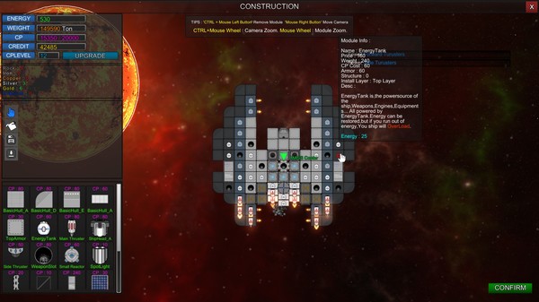 Screenshot 3 of StarShip Constructor