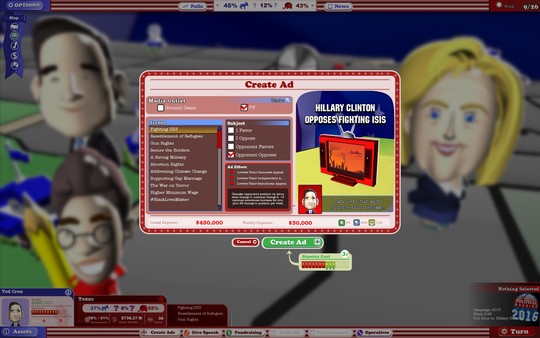 Screenshot 2 of The Political Machine 2016