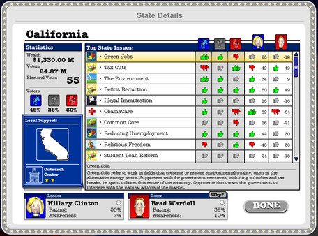 Screenshot 6 of The Political Machine 2016