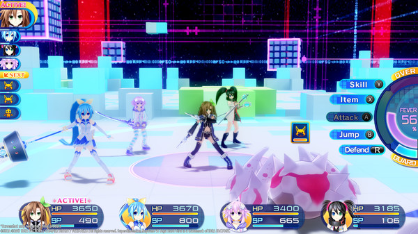 Screenshot 2 of Superdimension Neptune VS Sega Hard Girls | 超次元大戦ネプテューヌVSセガハードガールズ夢の合体スペシャル  | 超次元大戰戰機少女VS SEGA主機娘夢幻合體特別版