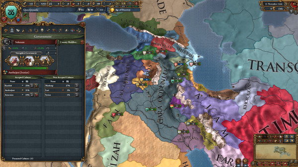 Screenshot 1 of Expansion - Europa Universalis IV: Cradle of Civilization