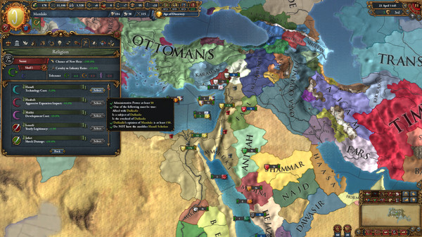 Screenshot 2 of Expansion - Europa Universalis IV: Cradle of Civilization