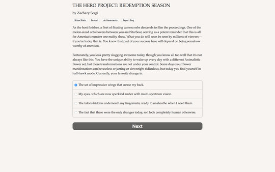 Screenshot 3 of The Hero Project: Redemption Season