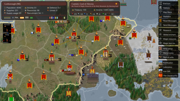 Screenshot 3 of Dominions 5 - Warriors of the Faith