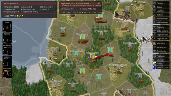 Screenshot 5 of Dominions 5 - Warriors of the Faith