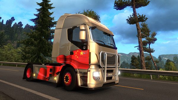 Screenshot 1 of Euro Truck Simulator 2 - Chinese Paint Jobs Pack