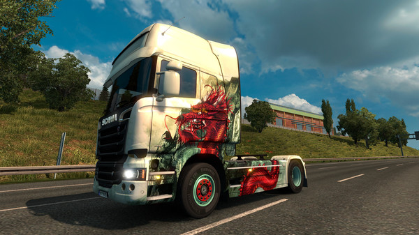 Screenshot 2 of Euro Truck Simulator 2 - Chinese Paint Jobs Pack