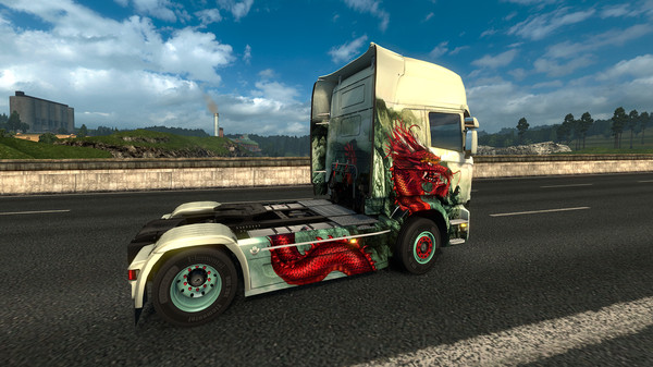 Screenshot 4 of Euro Truck Simulator 2 - Chinese Paint Jobs Pack