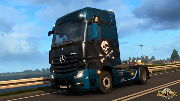 Screenshot 1 of Euro Truck Simulator 2 - Pirate Paint Jobs Pack