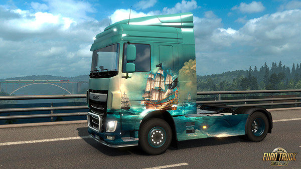 Screenshot 2 of Euro Truck Simulator 2 - Pirate Paint Jobs Pack
