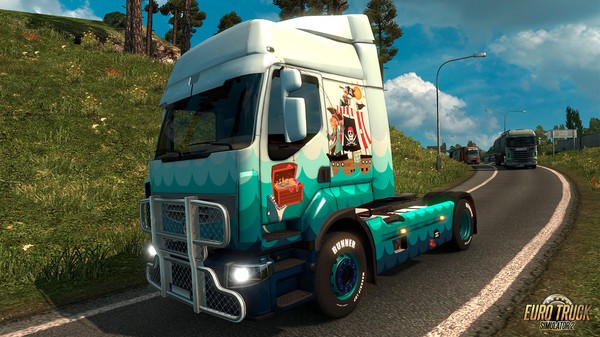 Screenshot 7 of Euro Truck Simulator 2 - Pirate Paint Jobs Pack