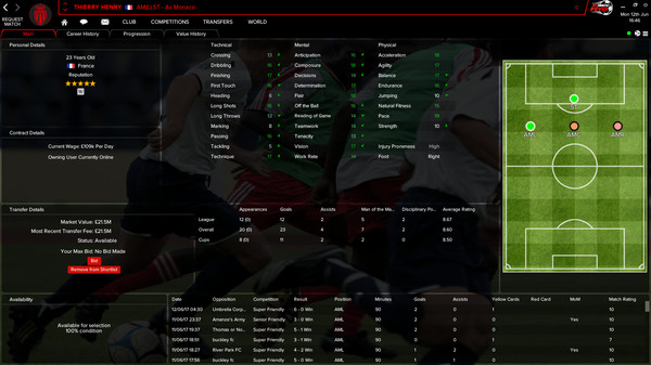 Screenshot 4 of 90 Minute Fever - Football (Soccer) Manager MMO