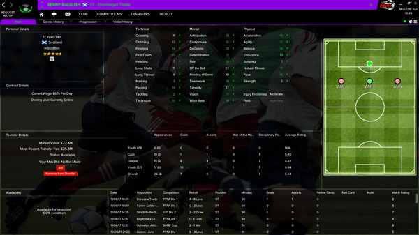 Screenshot 5 of 90 Minute Fever - Football (Soccer) Manager MMO