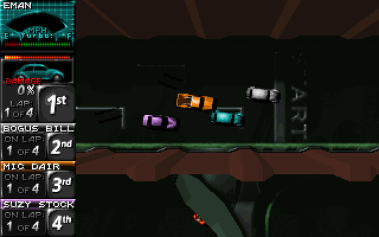 Screenshot 1 of Death Rally (Classic)