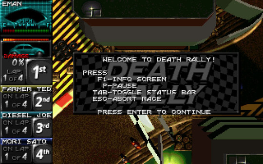 Screenshot 6 of Death Rally (Classic)