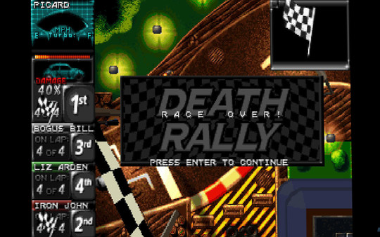 Screenshot 8 of Death Rally (Classic)