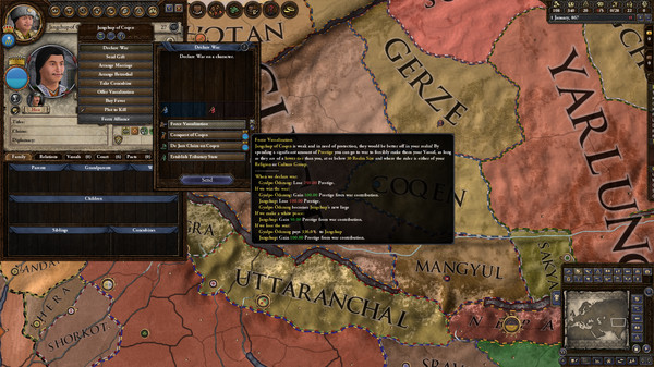 Screenshot 3 of Expansion - Crusader Kings II: Jade Dragon