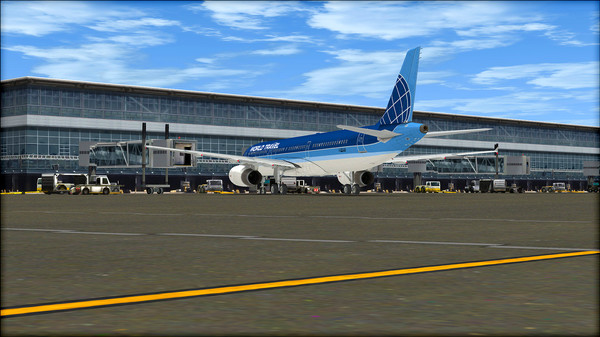 Screenshot 1 of FSX: Steam Edition - HD Airport Graphics Add-On