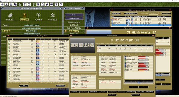 Screenshot 2 of Front Office Football Eight