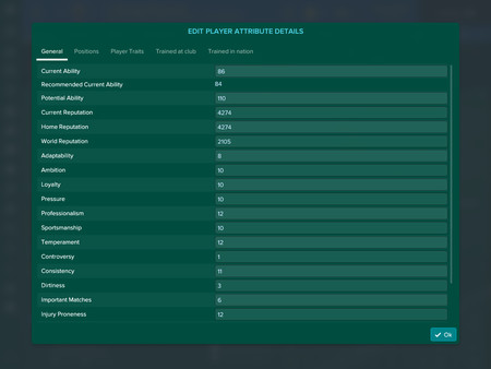Screenshot 2 of Football Manager 2017 In-Game Editor