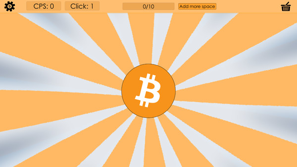 Screenshot 1 of Bitcoin Clicker