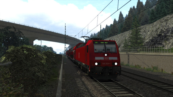 Screenshot 2 of Train Simulator: West Rhine: Köln - Koblenz Route Add-On