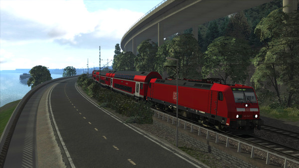 Screenshot 3 of Train Simulator: West Rhine: Köln - Koblenz Route Add-On